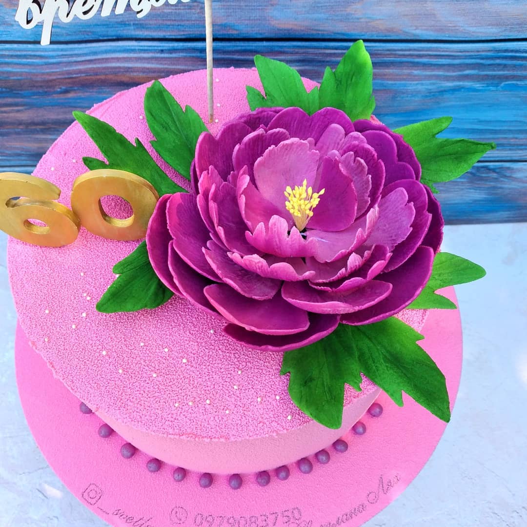 Торт "Фиолетовый юбилей" | Фото №2