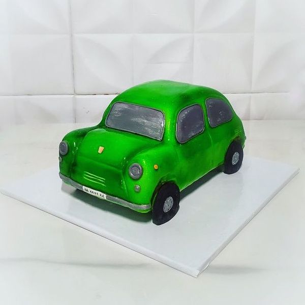 Торт "Зелёная машина"