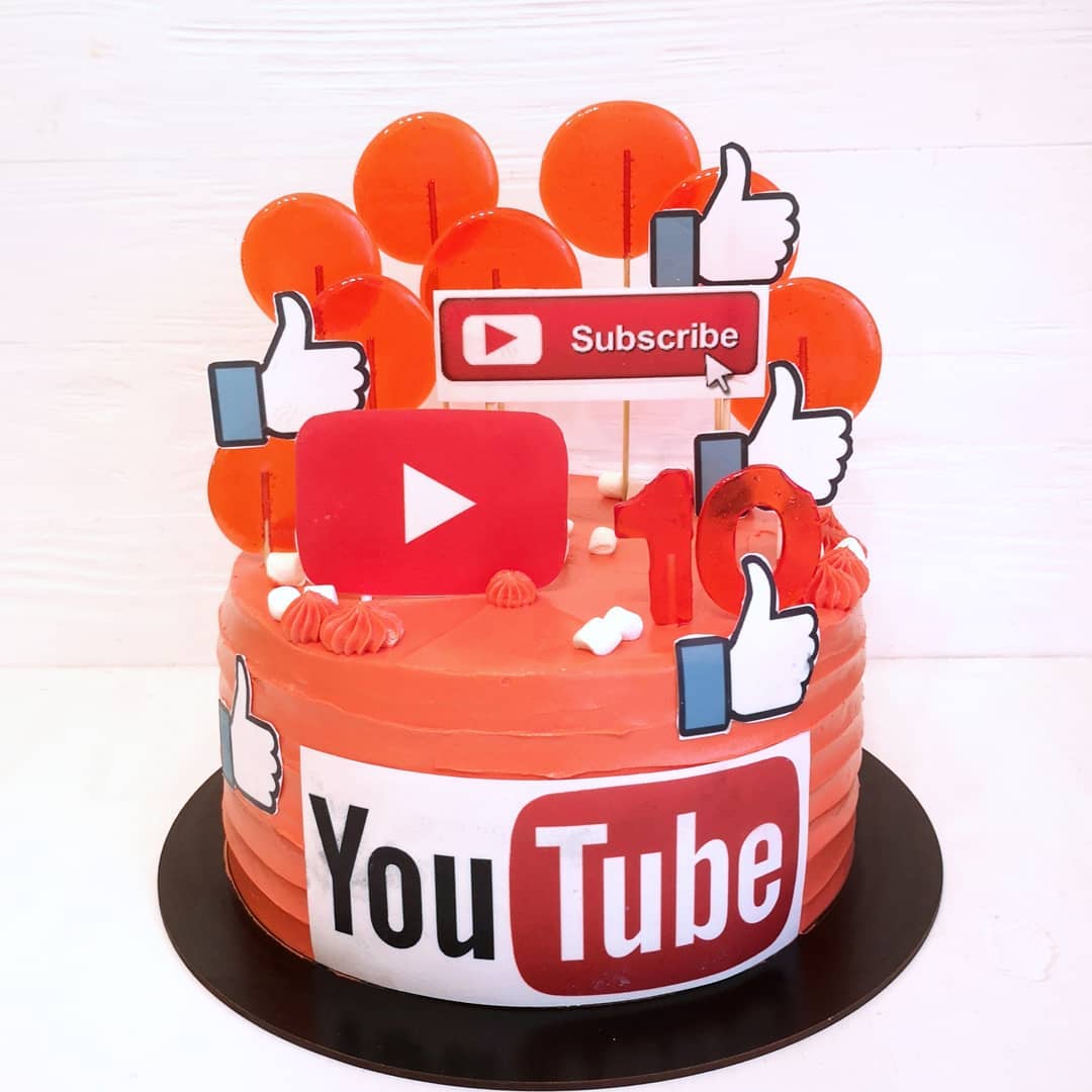 Торт "Youtube" | Фото №2