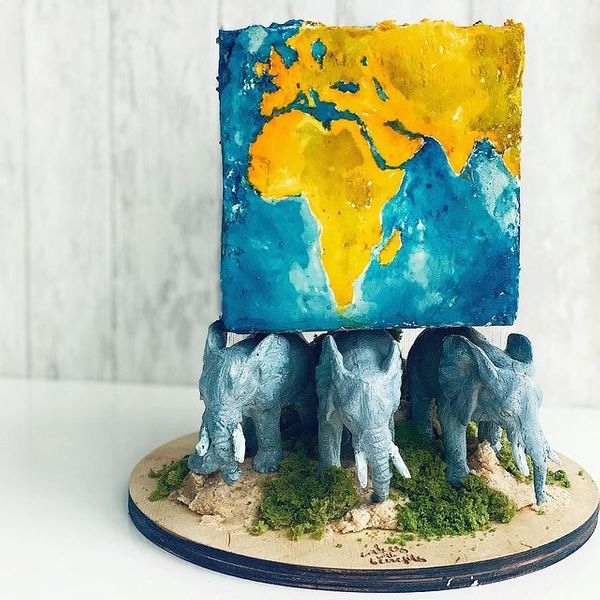 Торт "Три слона"