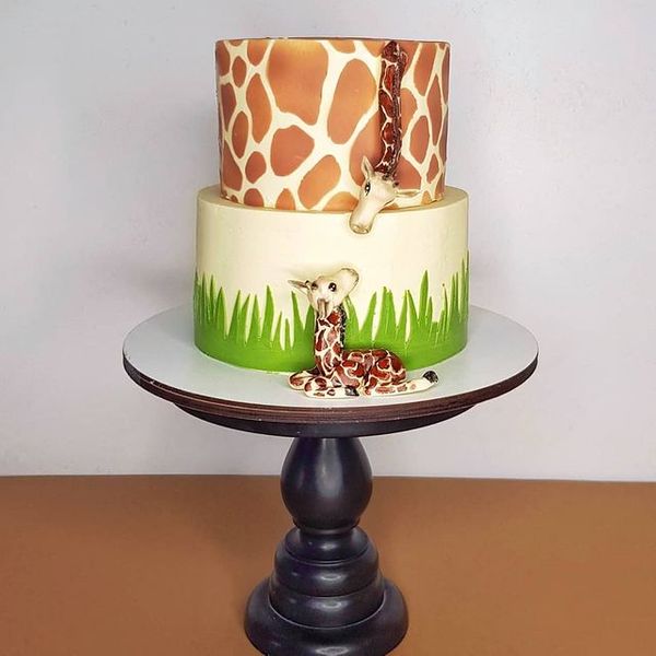 Торт "Два жирафа"