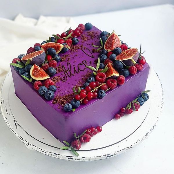 Торт "Фиолетовый джаз"